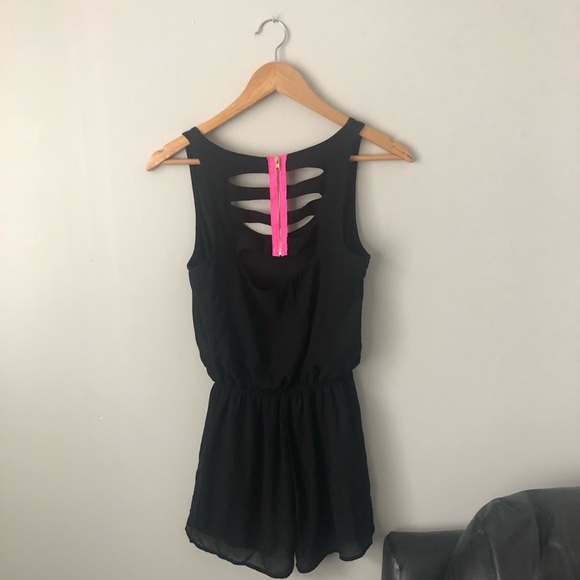 Black Romper - Picture 2 of 5